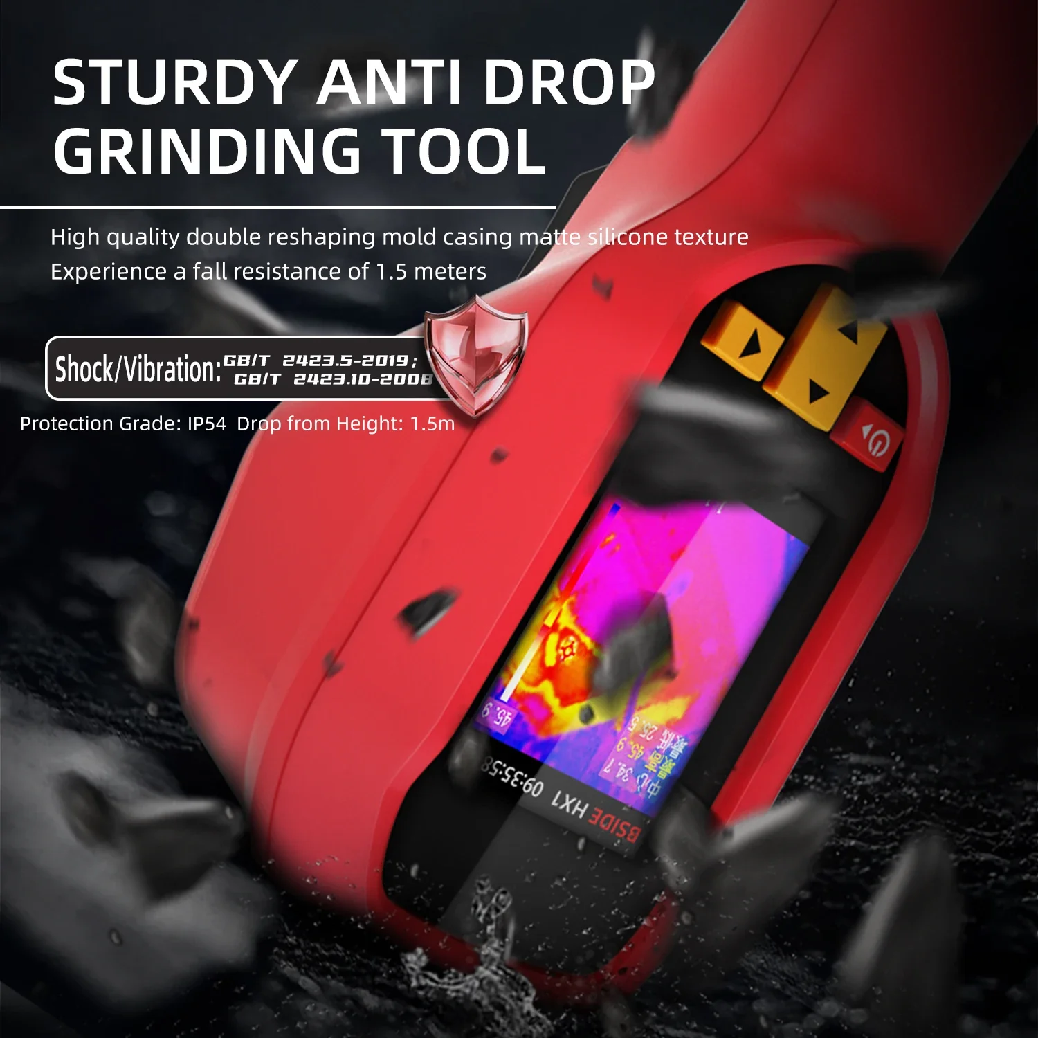 BSIDE HX1 Handheld Thermal Imaging Camera PC Analysis Software Industrial Tester -20~550C 240×240IR resolution 15 color palettes - Image 5