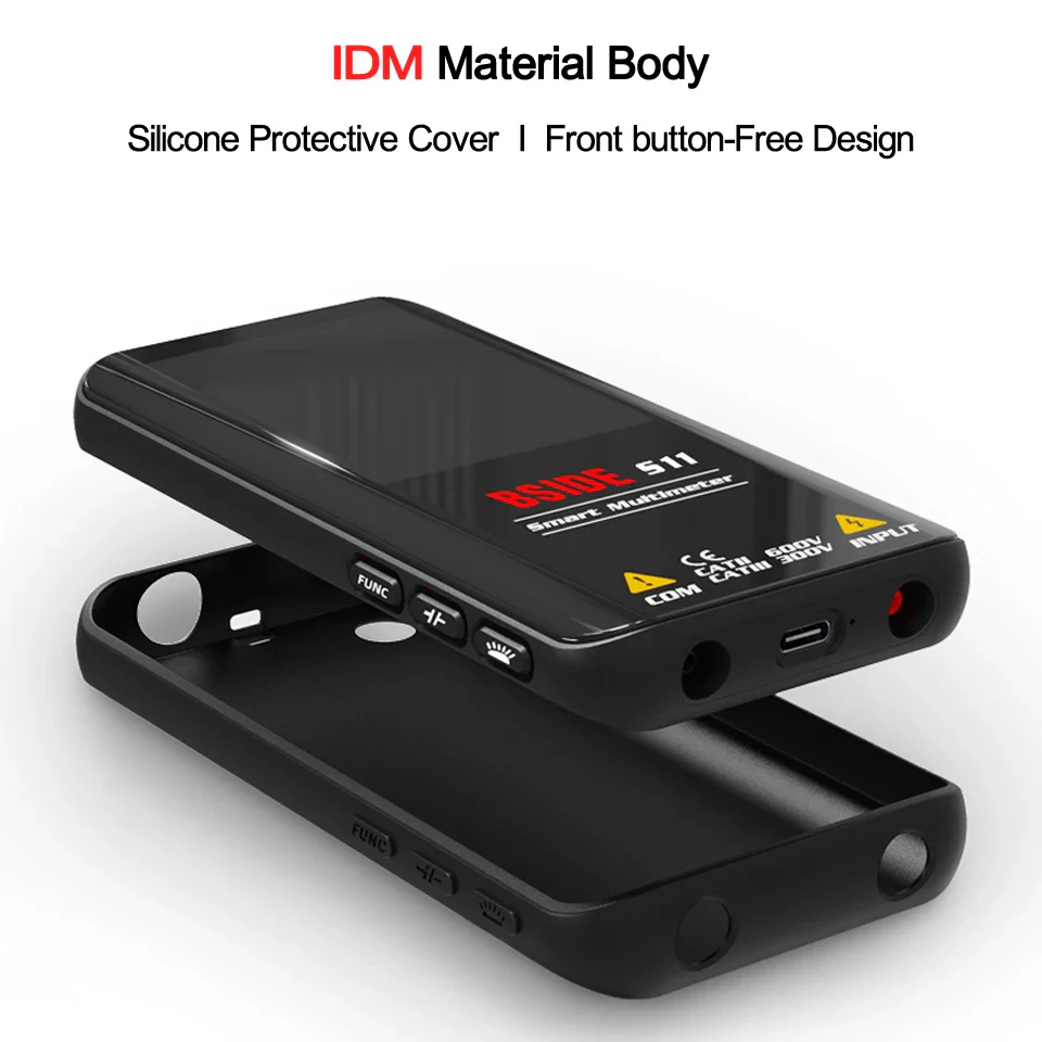 BSIDE S10 Smart Digital Multimeter Profesional 9999 Multitester DC AC Voltage Capacitor Ohm Diode USB Recharge Electric Tester - Image 6