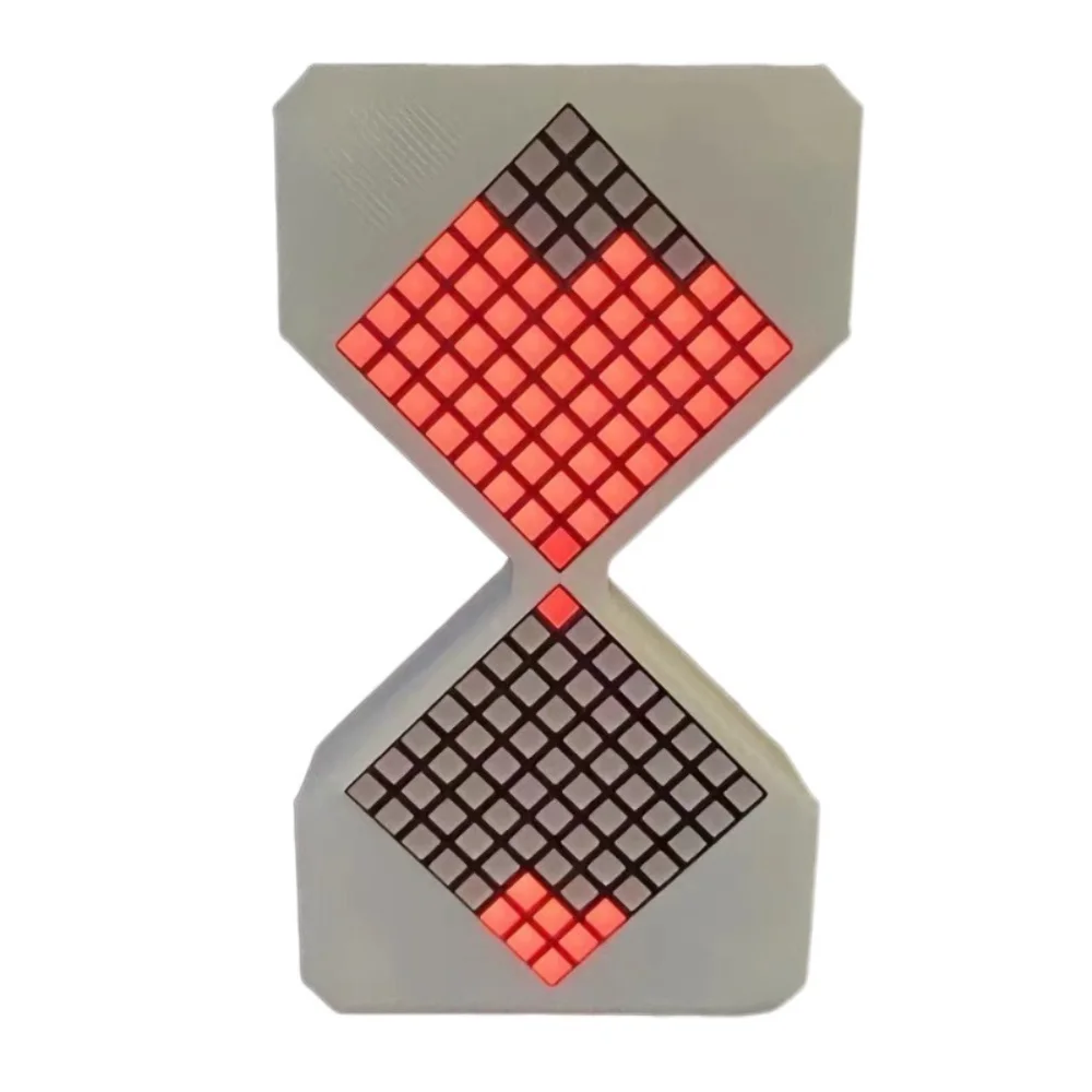 Cyber Style LED Electronic Hourglass with Gravity Sensing 1-30 Min Timer DIY Digital Sand Clock Technology Sense Decompress - Image 11