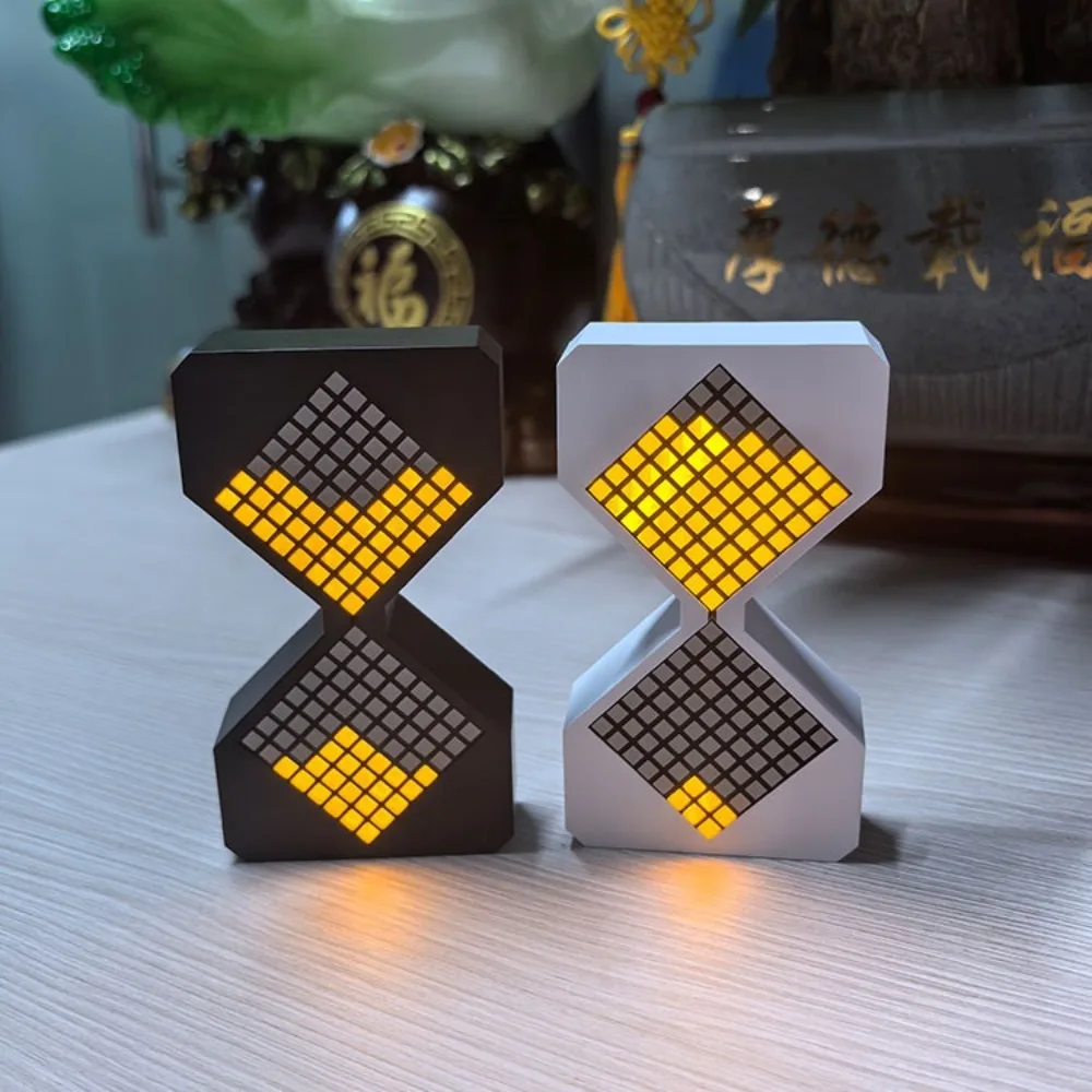 Cyber Style LED Electronic Hourglass with Gravity Sensing 1-30 Min Timer DIY Digital Sand Clock Technology Sense Decompress - Image 2