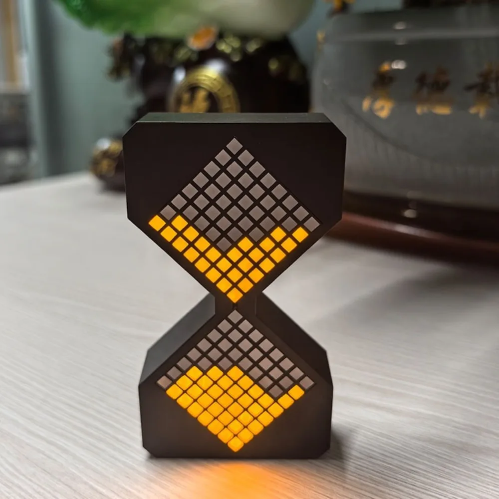 Cyber Style LED Electronic Hourglass with Gravity Sensing 1-30 Min Timer DIY Digital Sand Clock Technology Sense Decompress - Image 4