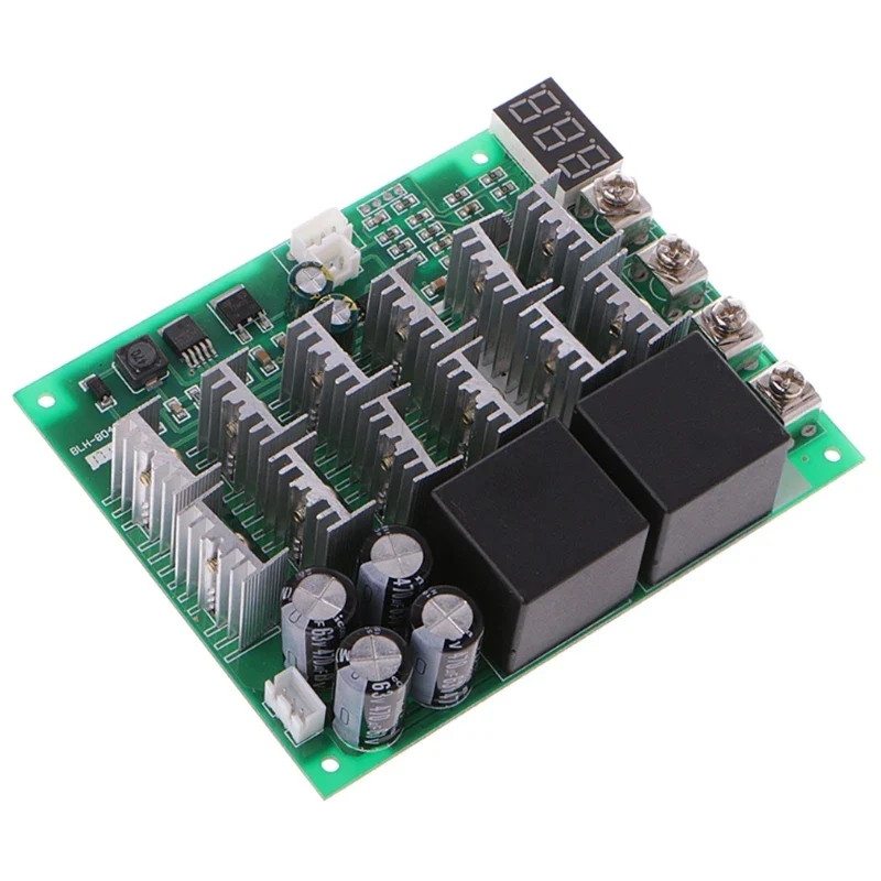 DC 10-55V 12V 24V 36V 48V 55V 100A Motor Speed Controller PWM HHO RC Reverse Control Switch with LED Display - Image 6