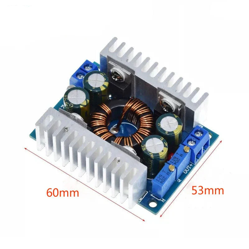 DC 5-30V to 1.25-30V 8A Automatic Step UP/Down Converter Boost/Buck Voltage Regulator Module Charger Power Converter DIY KIT - Image 2