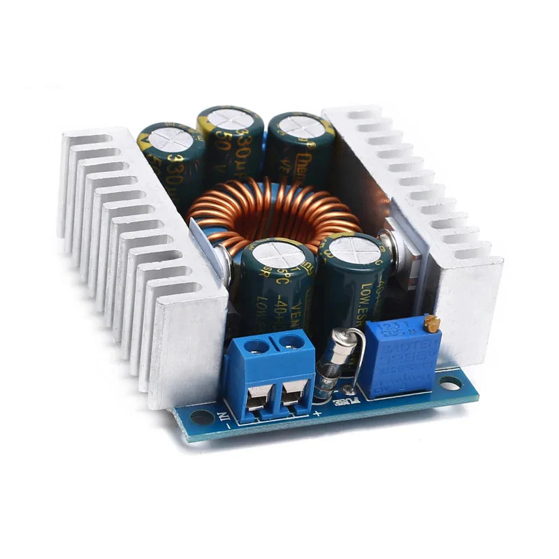 DC 5-30V to 1.25-30V 8A Automatic Step UP/Down Converter Boost/Buck Voltage Regulator Module Charger Power Converter DIY KIT - Image 5