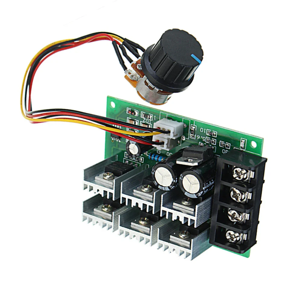 DC 9-55V 40A 2000W PWM DC Motor Speed Regulator High Power Linear Speed Control 9V 12V 24V 36V 48V - Image 3
