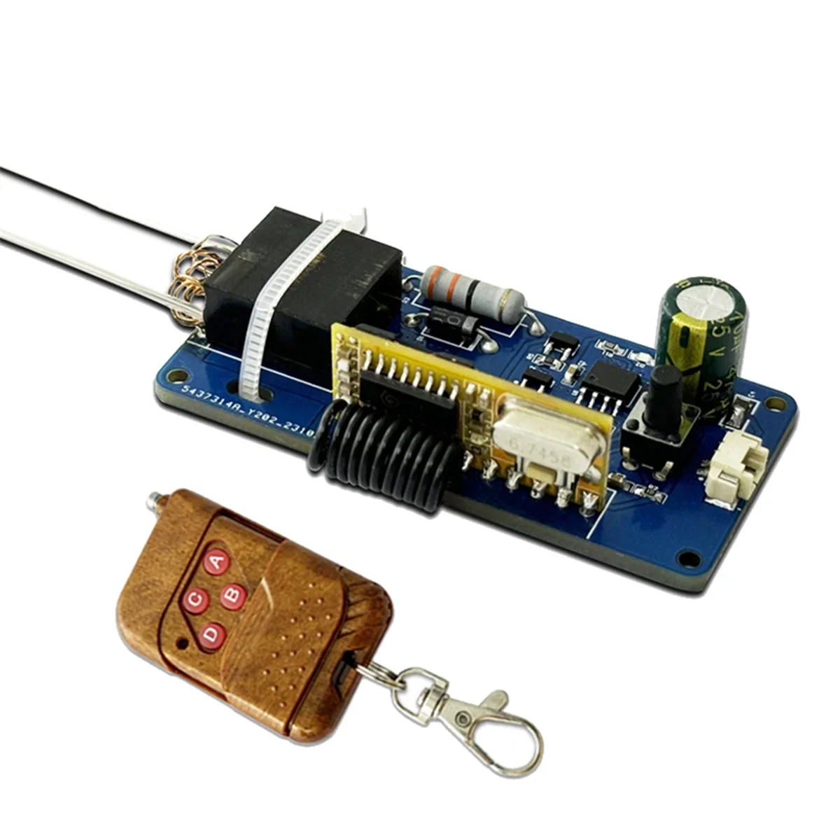 DC3.7V 433M Remote Control ARC Igniter High Voltage Generator Drive Power Supply Remote Control Board with LED Indicator HOT - Image 3