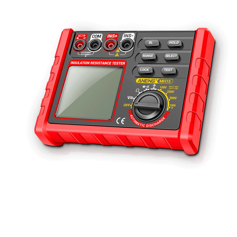 ANENG MH15 Digital Megohmmeter  Insulation Resistance Tester  Earth Megometro 6000 Count Multifunctional Ohm Tester High Voltage - Image 8