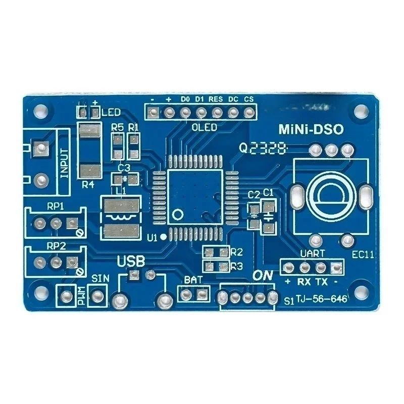 DIY Mini Digital Oscilloscope Kit STC8K8A Microcontroller Electronic Soldering Practice Loose Parts - Image 5