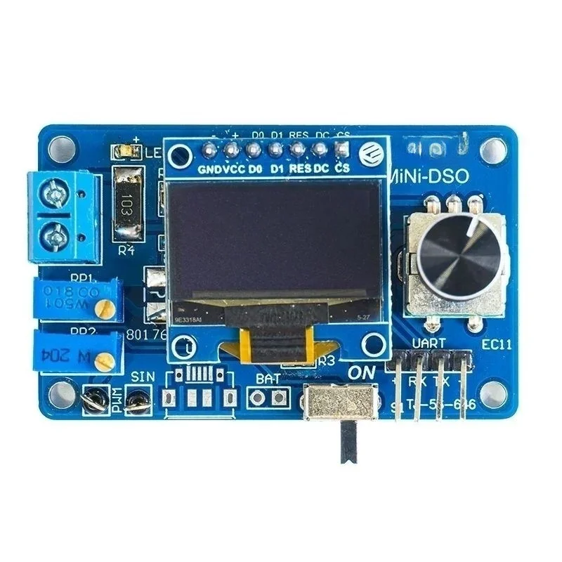 DIY Mini Digital Oscilloscope Kit STC8K8A Microcontroller Electronic Soldering Practice Loose Parts - Image 6