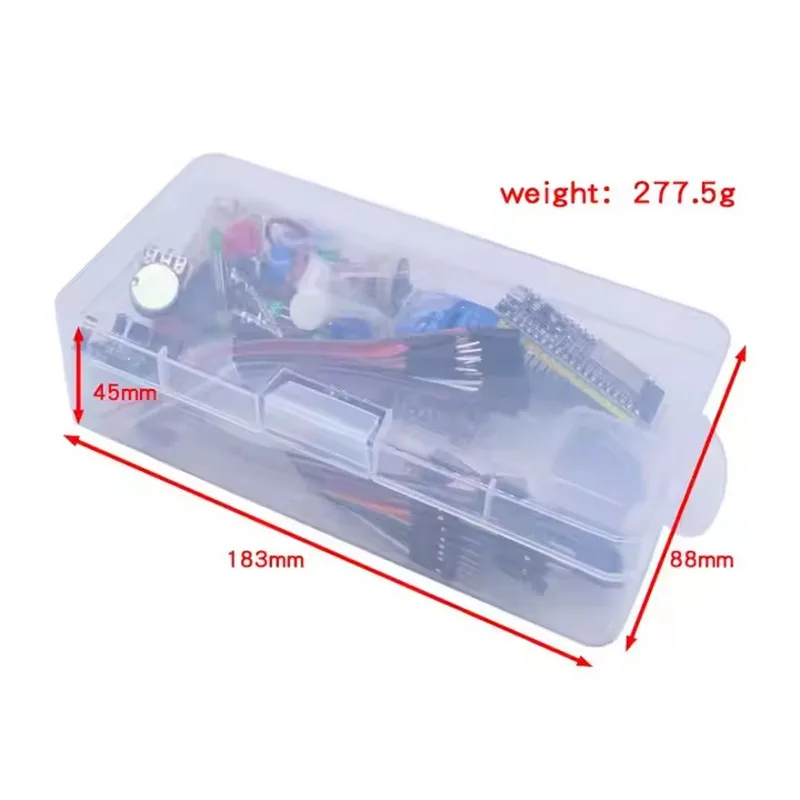 DIY Starter Kit for ESP32 ESP-32S WIFI with Storage Box Learning Basic Starter Kit 0.96 Inch Oled Pir Motion Sensor - Image 4