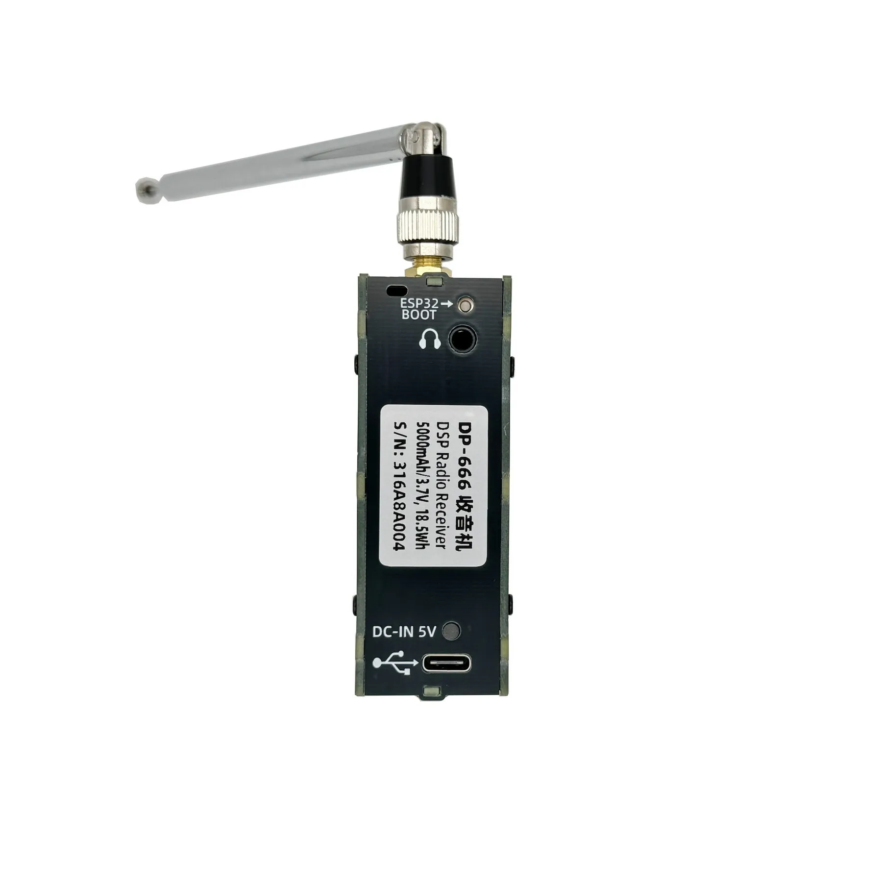 DP-666 TEF6686 Radio High Sensitivity Full Band FM AM LW MW SW Shortwave ESP32 RDS 2.8 inch IPS LCD DEEPELEC - Image 4