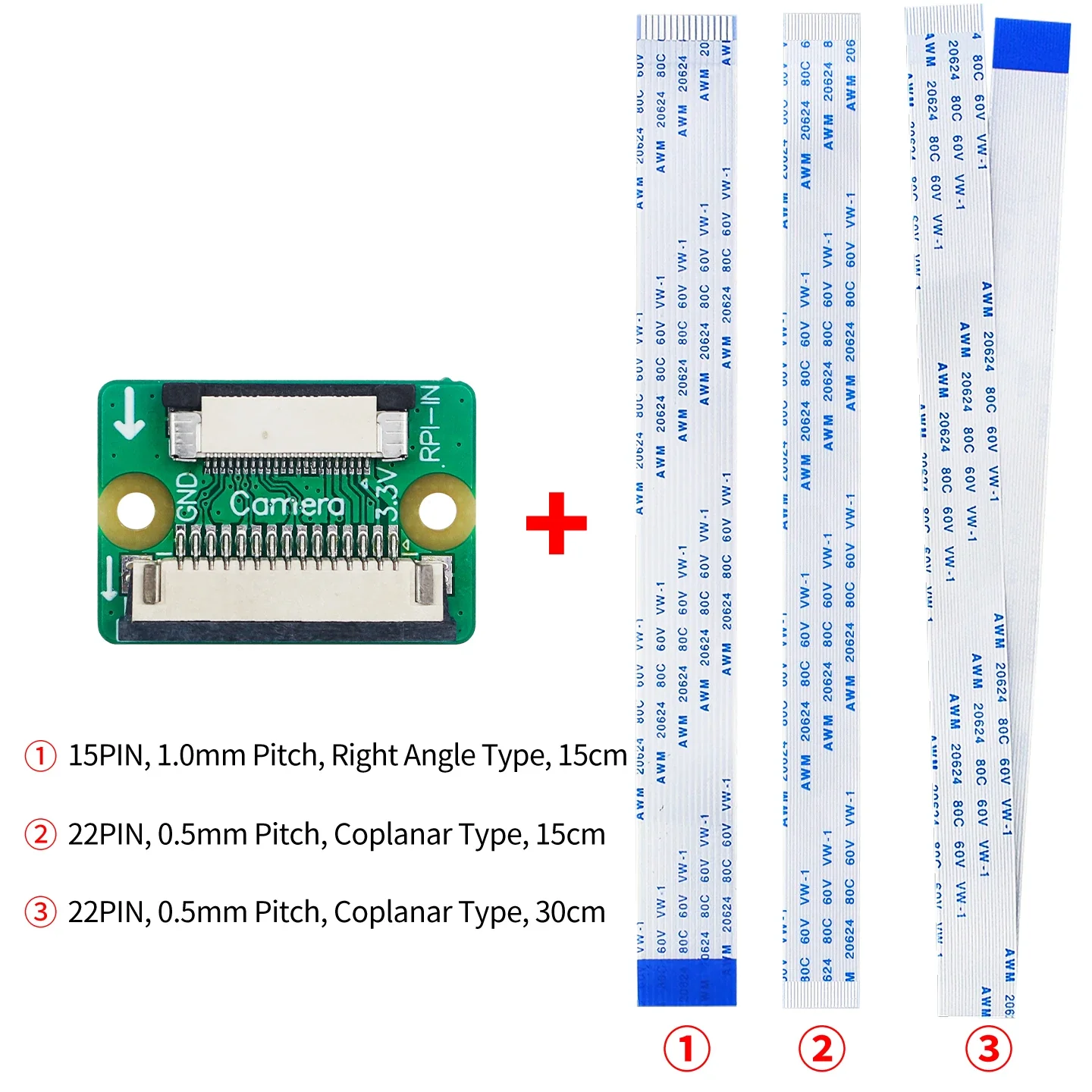 DSI/CSI Display CSI Camera Interface Cable Adapter Module 15Pin To 22Pin For Raspberry Pi 5 - Image 7