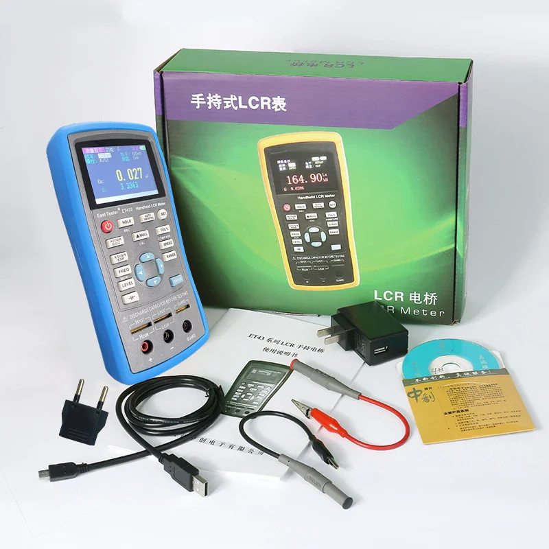 East Tester LCR Digital Bridge Meter ET43 USB Handheld High Precision Capacitance Inductance Resistance Test Digital Display - Image 6