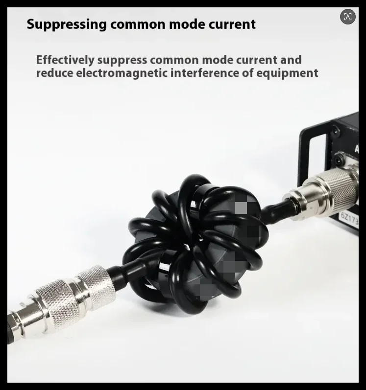 EM-25 / EM-43 1.8-30MHz Shortwave Choke Coil Magnetic Ring Shortwave 1:1 Current Balun For HF Shortwave Radio The Feeder - Image 4
