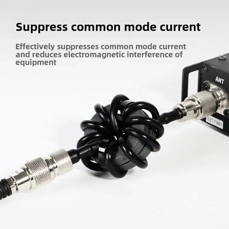 EM-25 Shortwave Choke Magnetic Ring 1.8-30MHz Suitable for HF Shortwave Radio To Suppress Common Mode Current Anti-interference - Image 2