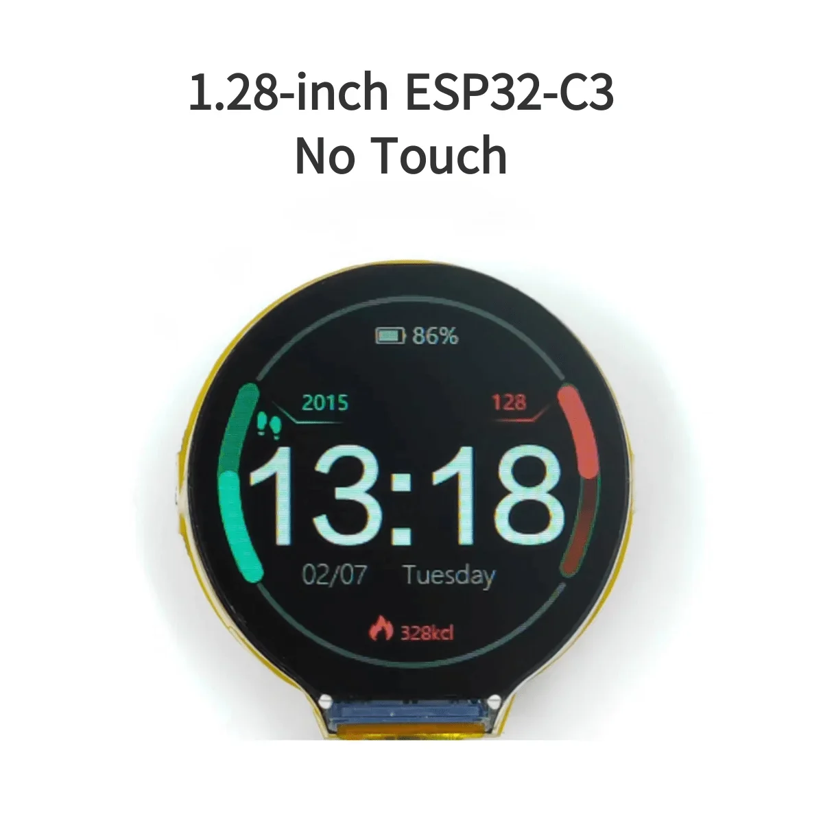 ESP32-C3 1.28 Inch Round Display GC9A01 IPS LCD Touch/Not Touching Screen ESP32 WIFI Bluetooth Dual Core Board for Arduino LVGL - Image 8
