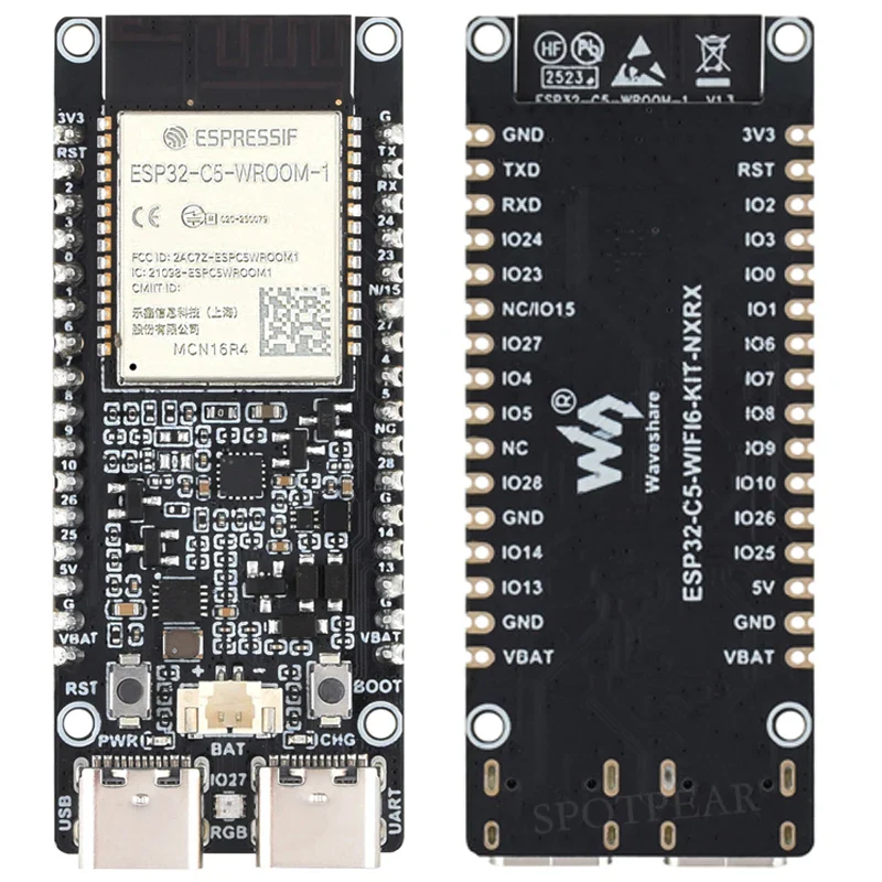 ESP32-C5 WROOM N16R4 Board Dual Band WIFI Bluetooth Thread 16MB Flash 4MB PSRAM Development Board - Image 5