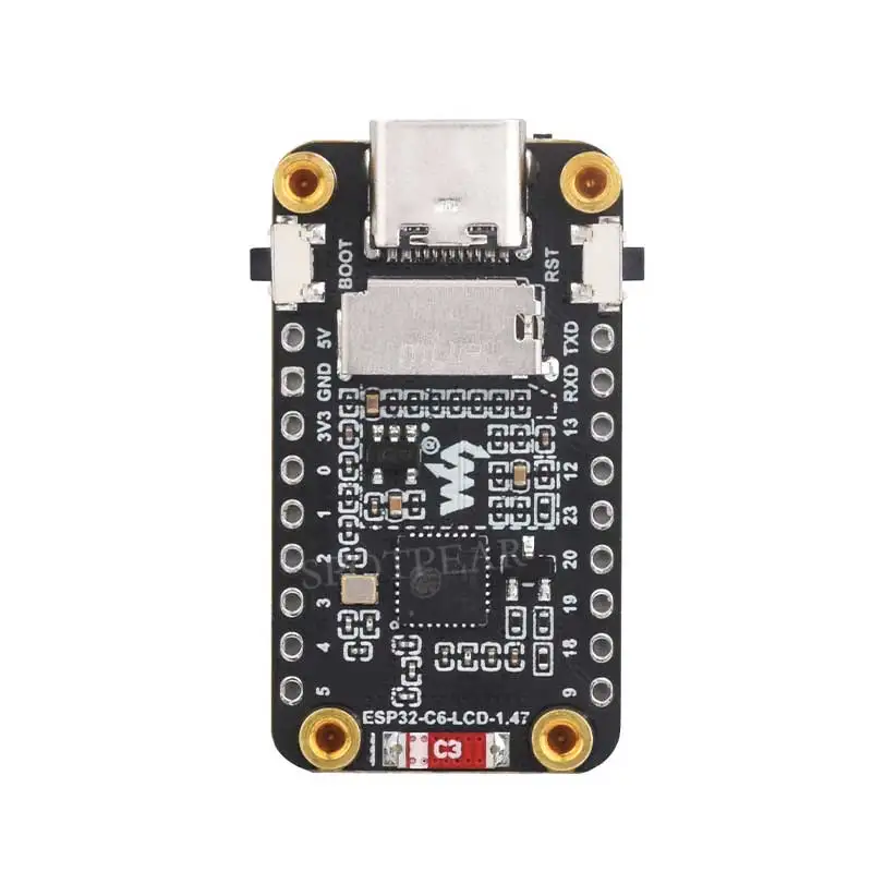ESP32 C6 Development Board 1.47 inch Touch Option LCD Display Screen ST7789 For Arduino WiFi6/LVGL/HMI Onborad SD-Port/RGB-LED - Image 6