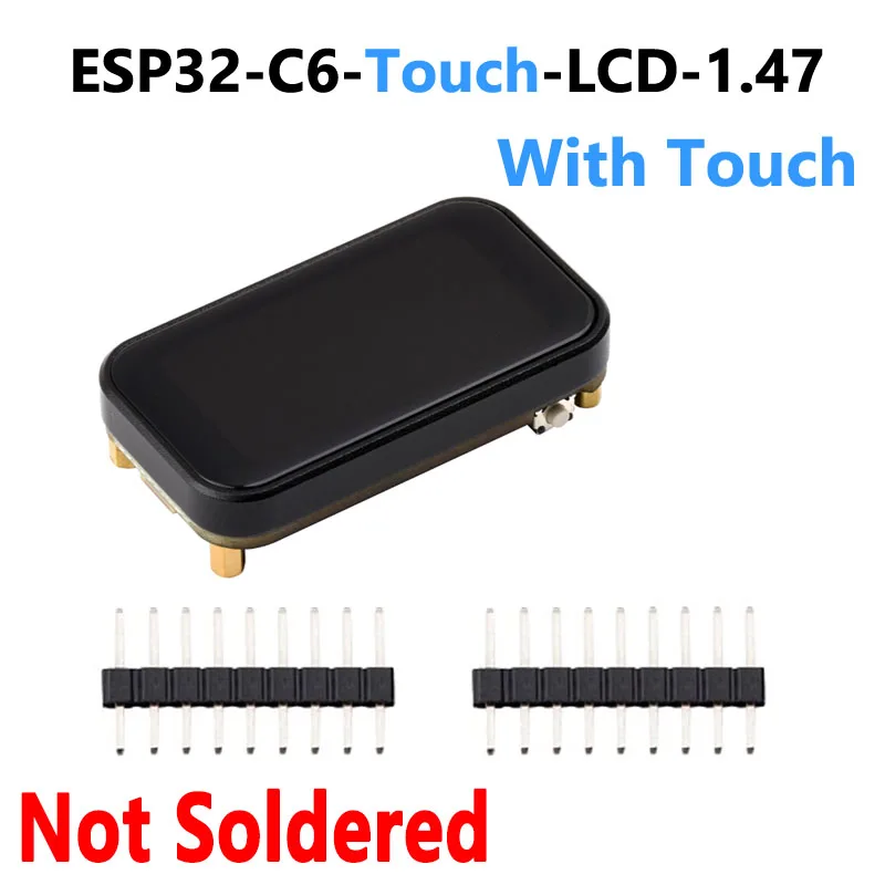 ESP32 C6 Development Board 1.47 inch Touch Option LCD Display Screen ST7789 For Arduino WiFi6/LVGL/HMI Onborad SD-Port/RGB-LED - Image 7