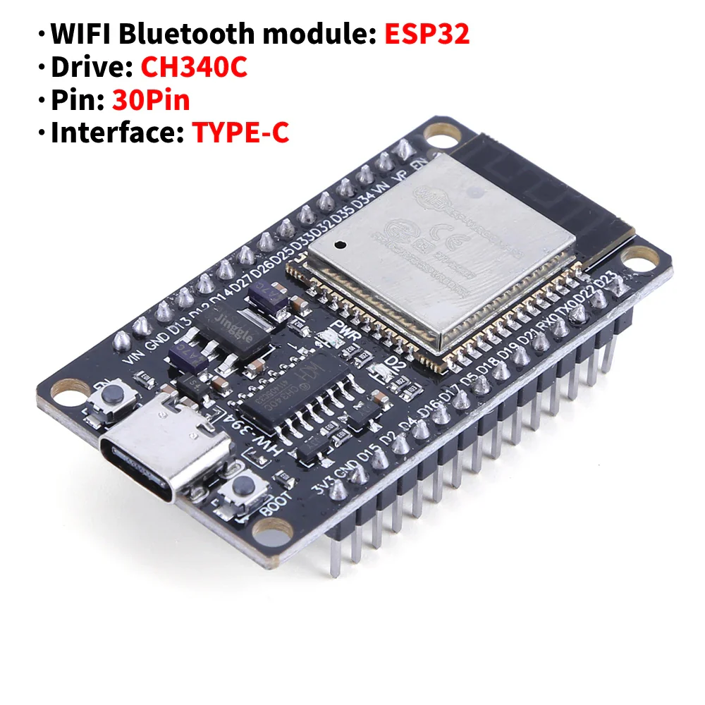ESP32 Development Board / Module Wireless WiFi Bluetooth module Ultra-Low Power Consumption Dual Core 30Pin ESP32-32D Smart Home - Image 11