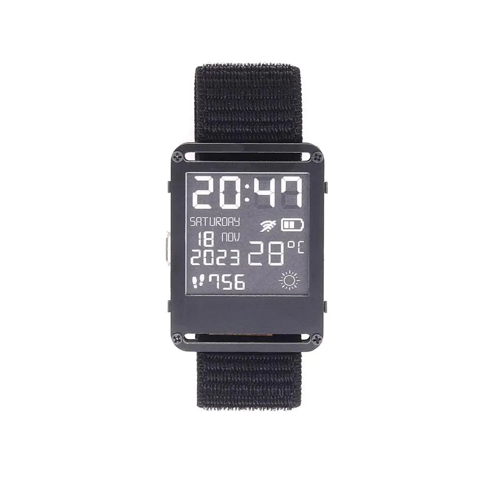 ESP32 Open Source V2.0 Gift E-ink Display Smart Watch Display Screen 200x200 Ultra-low Power Electronic Smart Watch 2025 - Image 4