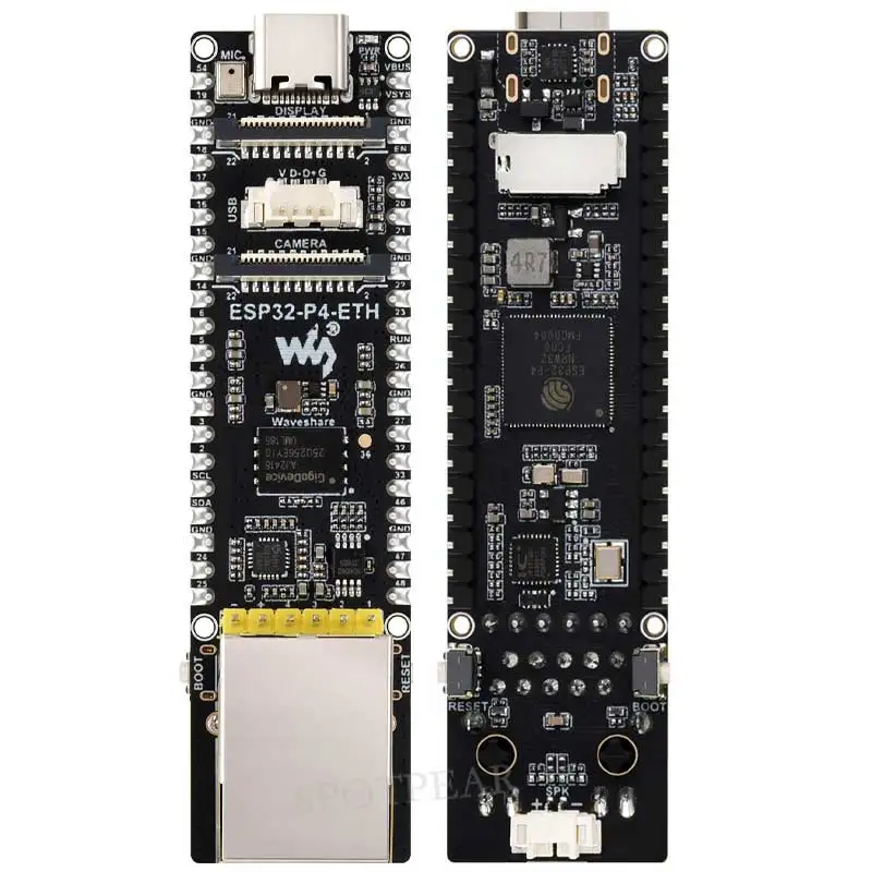 ESP32 P4 ETH Development Board RJ45 100M Ethernet port DSI/MIPI LCD Display Touchscreen/CSI Camera/Audio Speaker AI Deepseek - Image 2
