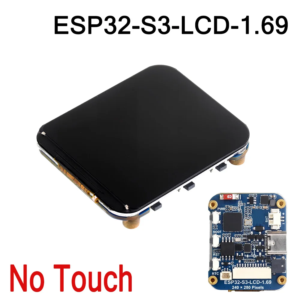 ESP32-S3 1.69-inch IPS Touch LCD Display Development Board 240×280 ST7789V2 SPI Display Module and 6-axis Sensor for Arduino - Image 7