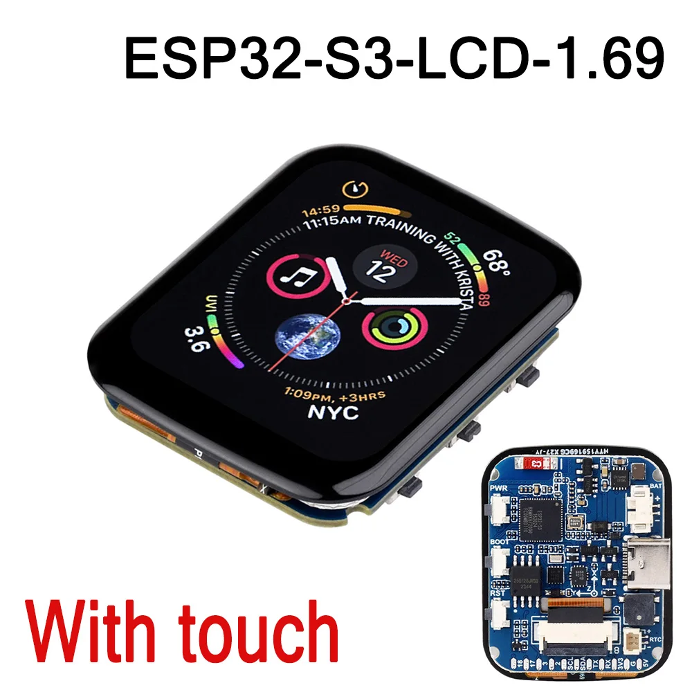 ESP32-S3 1.69-inch IPS Touch LCD Display Development Board 240×280 ST7789V2 SPI Display Module and 6-axis Sensor for Arduino - Image 8