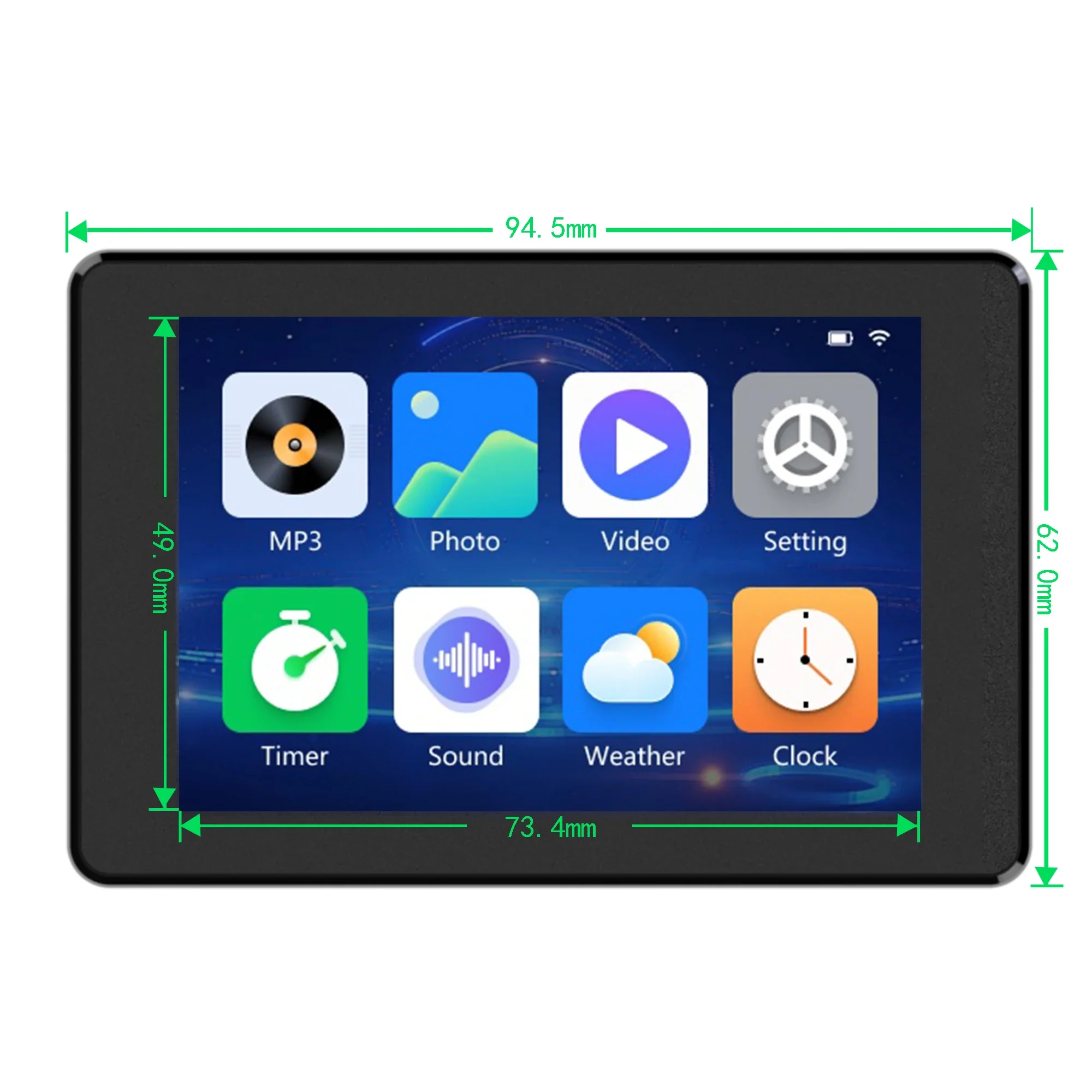 ESP32-S3 3.5-inch capacitive touch IPS module 8M PSRAM 16M FLASH Arduino LVGL development 320 * 480 - Image 4