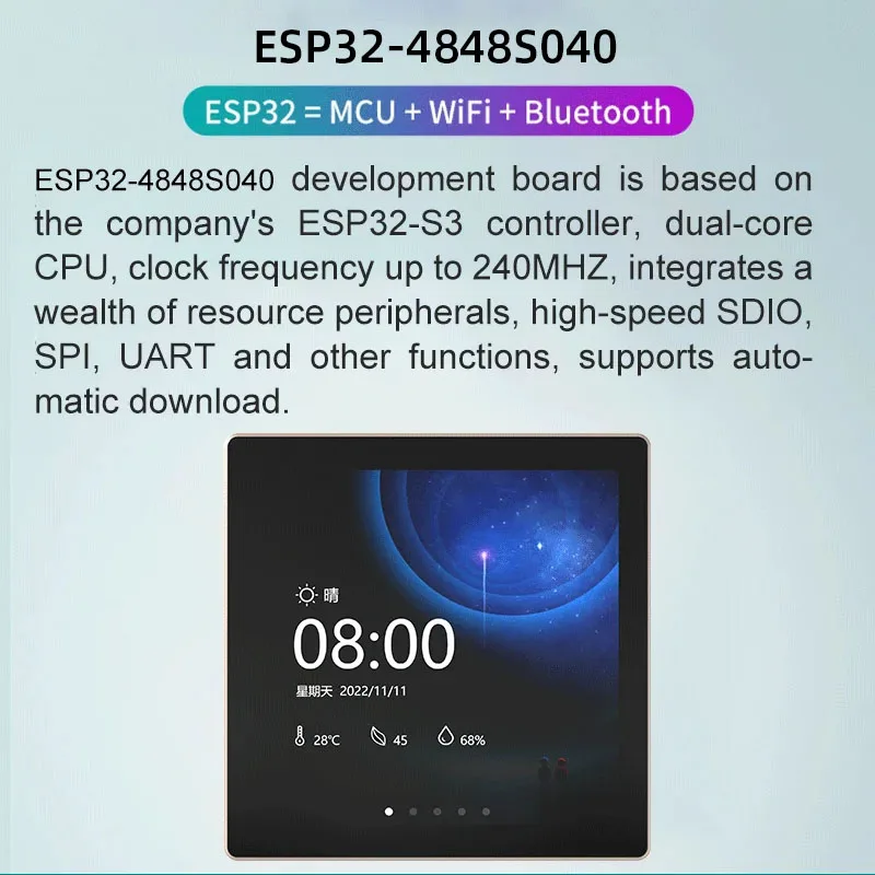 ESP32-S3 4.0 Inch Smart Display for Arduino LVGL WiFi Bluetooth Development Board 86 Box Central Control Panel LCD TFT Module - Image 5