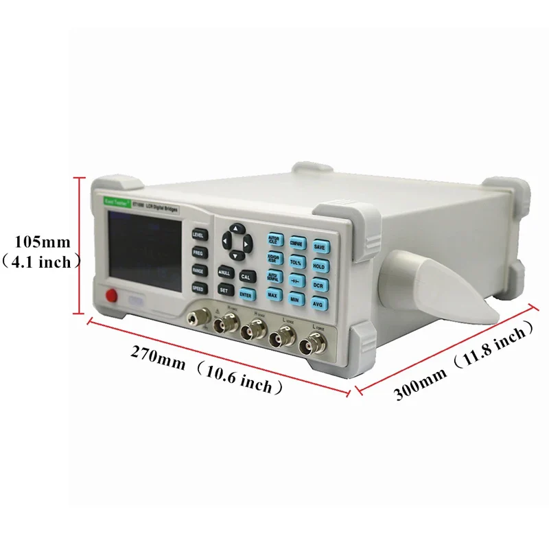 ET4401 ET4410 LCR Benchtop Digital Bridge Tester Desktop LCR Meter Capacitance Resistance Impedance Inductance Measure Meter - Image 4