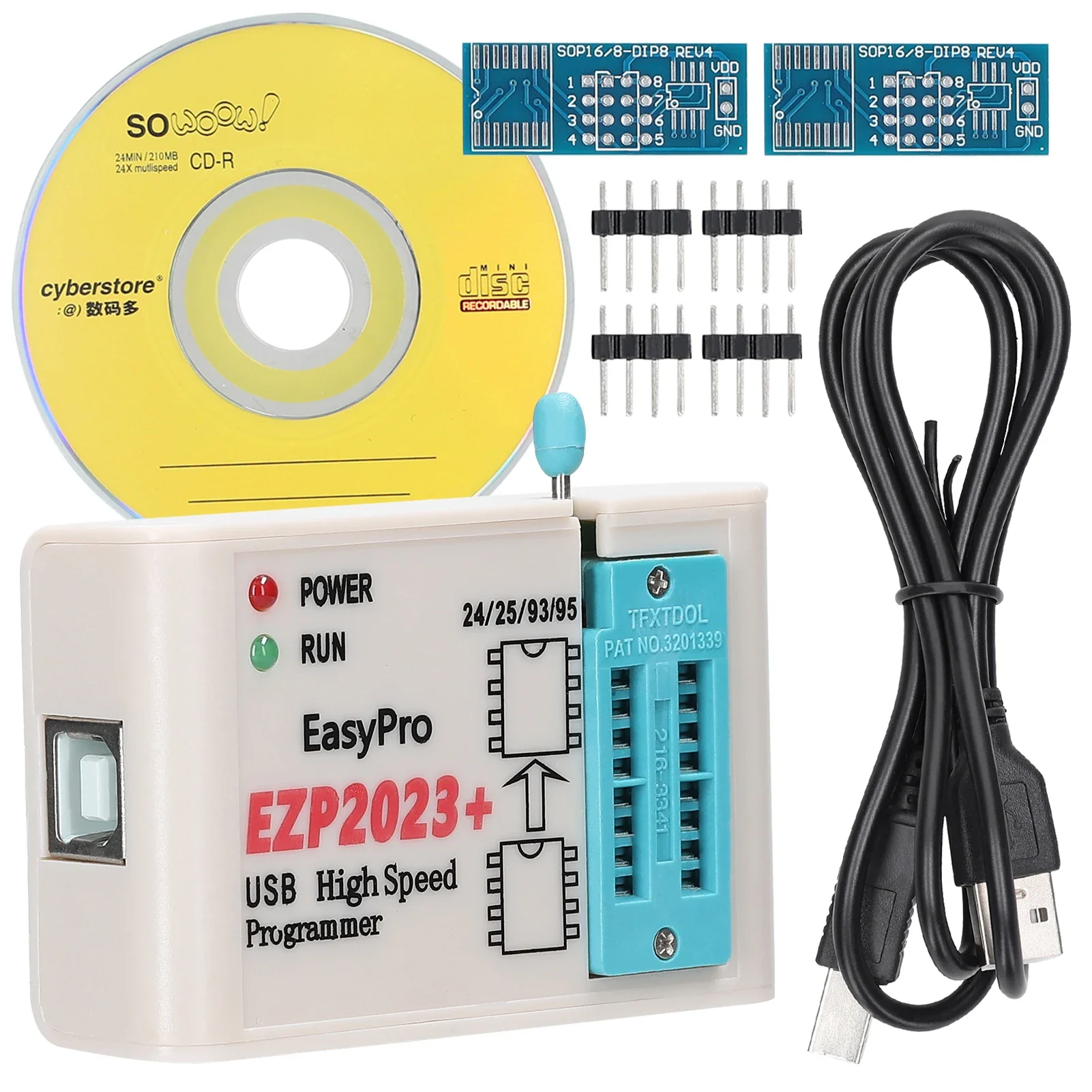 EZP2023+ High-Speed USB SPI Programmer Support 24/25/93/95 EEPROM 25 Flash Bios Chip Support PC Programmer Firmware Upgrade - Image 4