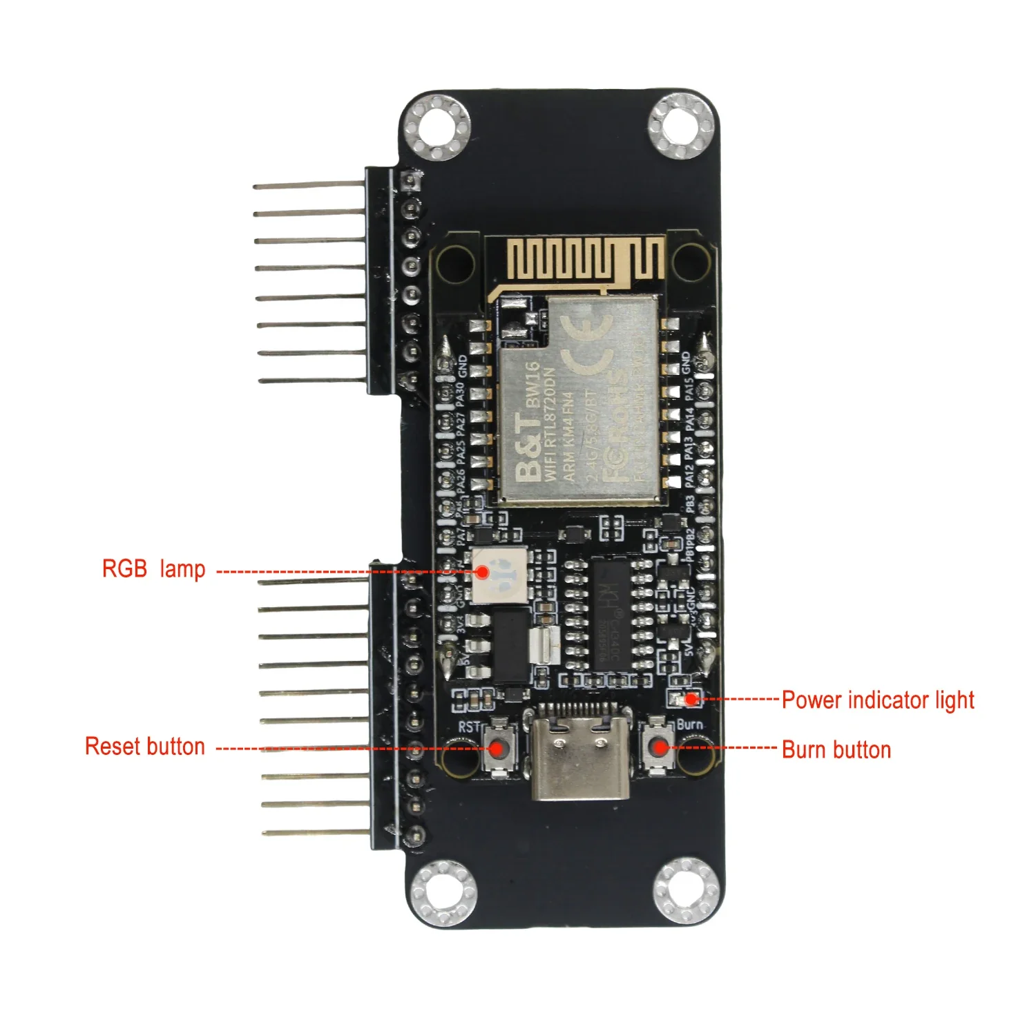 Flipper Zero BW16 5G WiFi Deauther Module Dual Band 2.4GHz 5GHz Pre-Flashed Firmware Compact Design Expansion Board Portable - Image 2