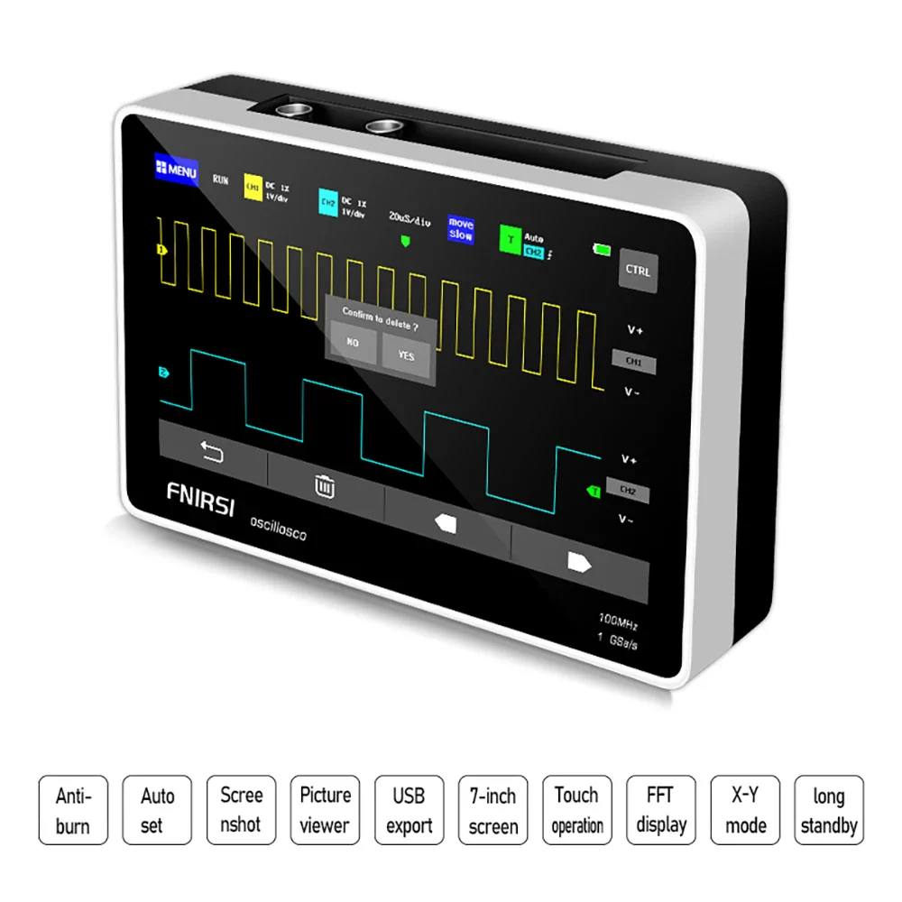 FNIRSI-1013D Digital Storage Oscilloscope - Image 2