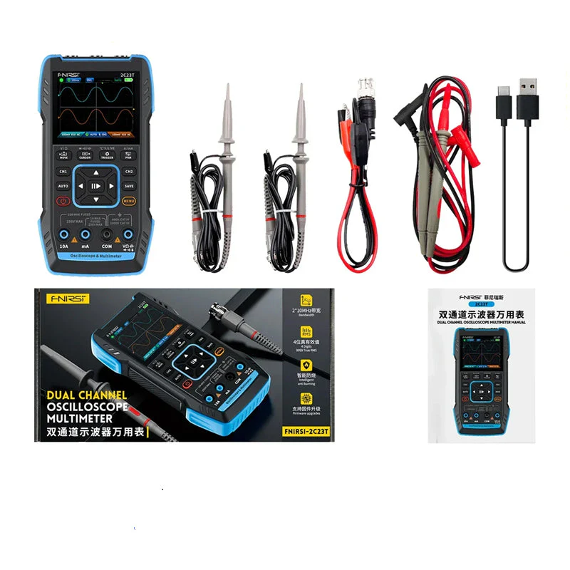FNIRSI 2C23T Digital  Oscilloscope Multimeter Tool - Image 8