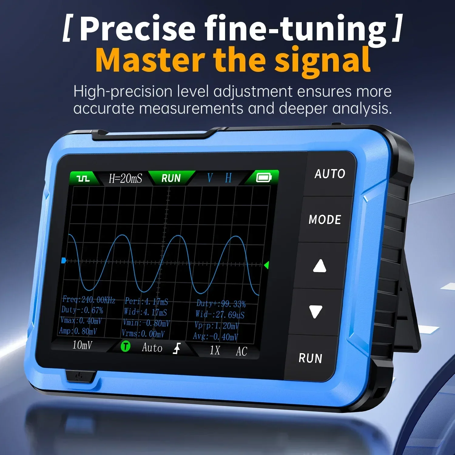 FNIRSI DSO510 New Mini Digital Oscilloscope - Image 3