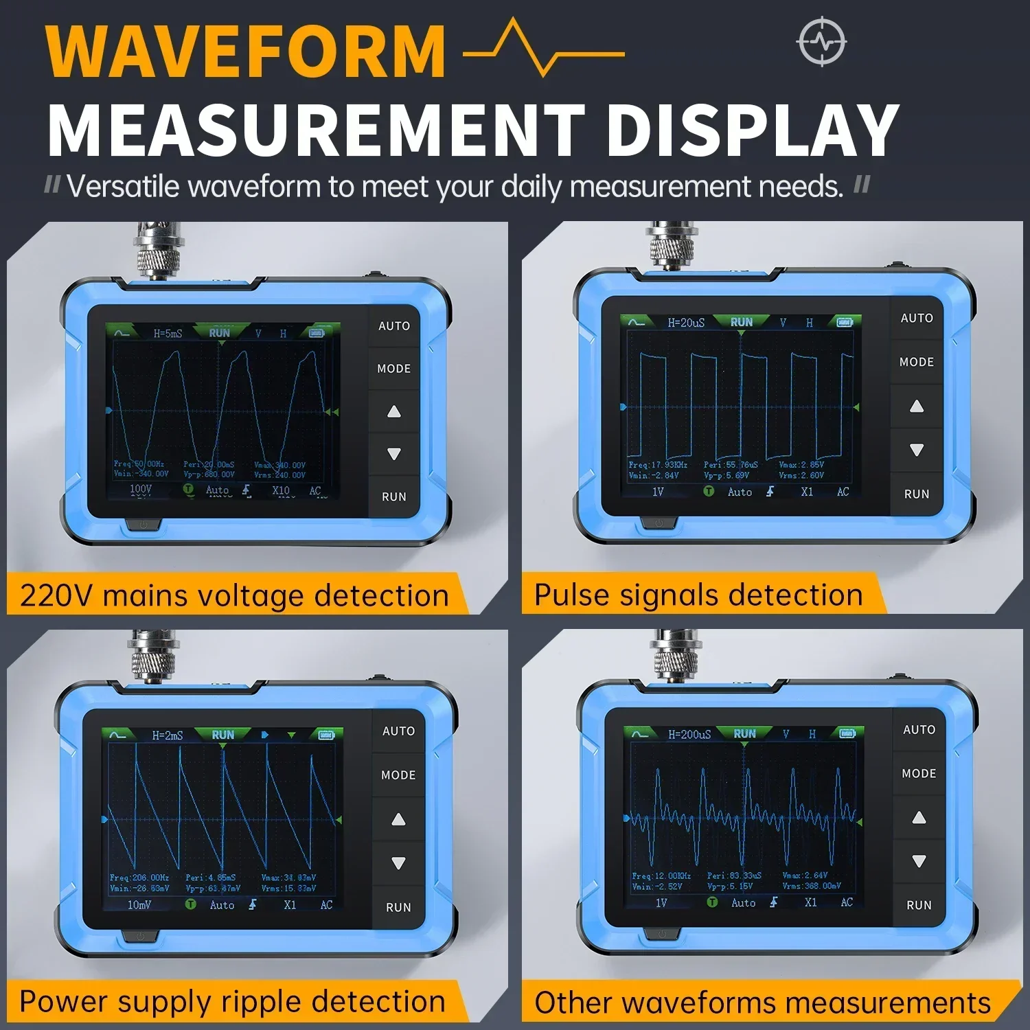 FNIRSI DSO510 New Mini Digital Oscilloscope - Image 5