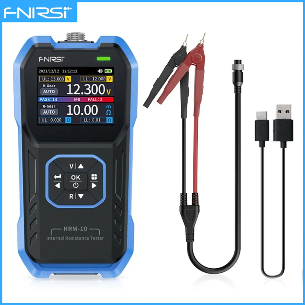 FNIRSI  HRM-10 Battery  Voltage Tester Tool - Image 7