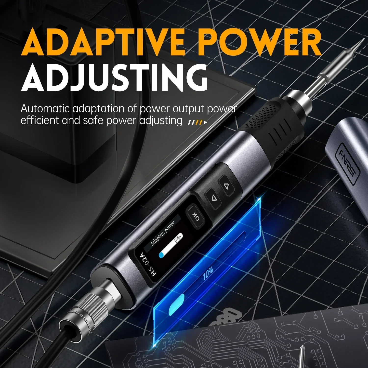 FNIRSI HS-02  Soldering Iron Smart Electric Kit - Image 4
