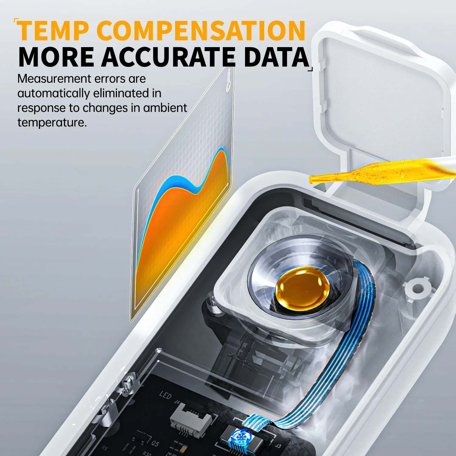 FNIRSI JBM-10 Rechargeable Sugar Content Meter - Image 2