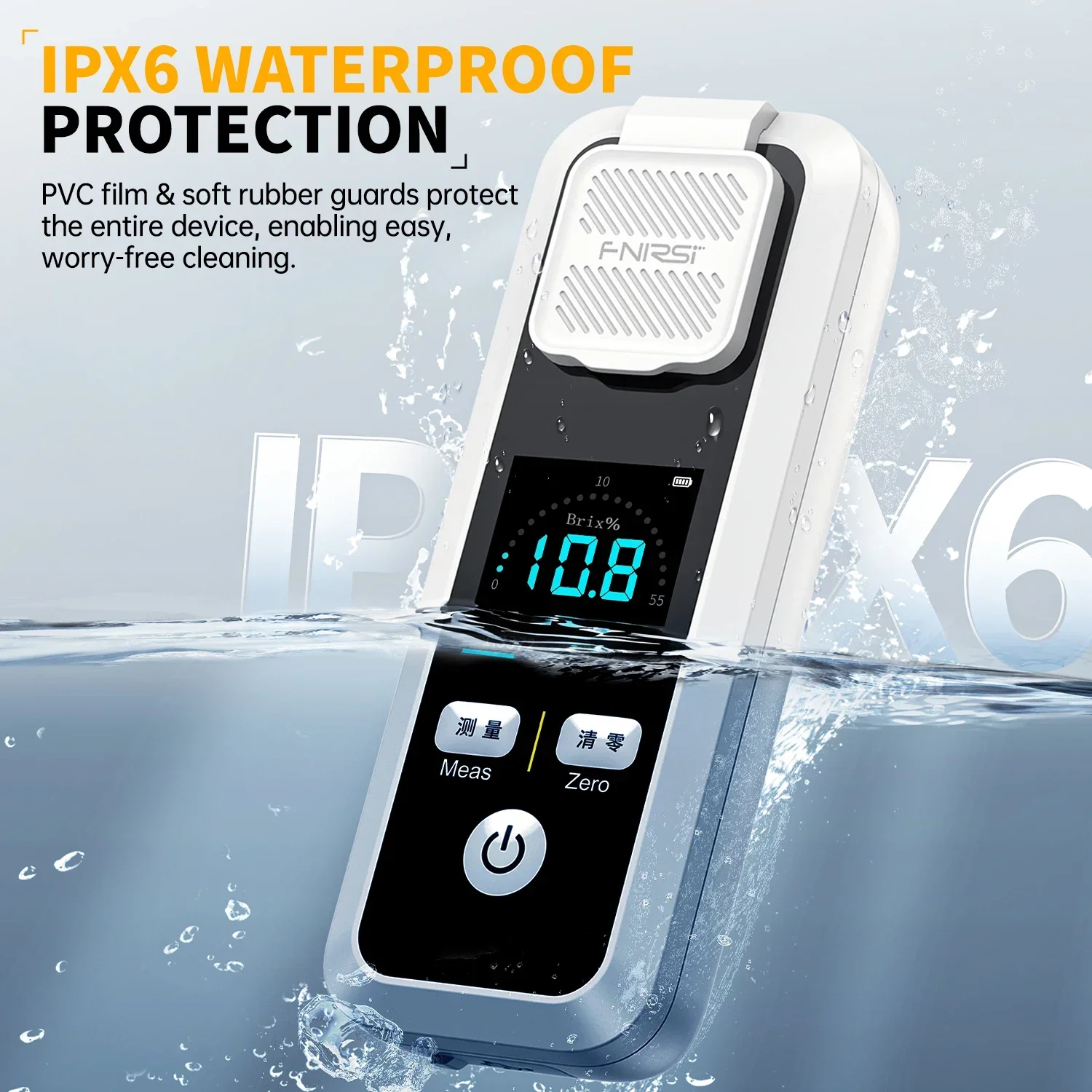 FNIRSI JBM-10 Rechargeable Sugar Content Meter - Image 4
