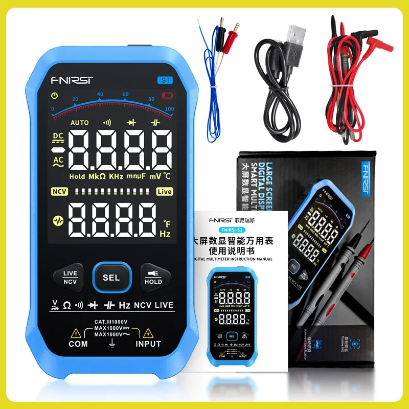 FNIRSI S1 Smart Digital Multimeter  Live Tester - Image 7