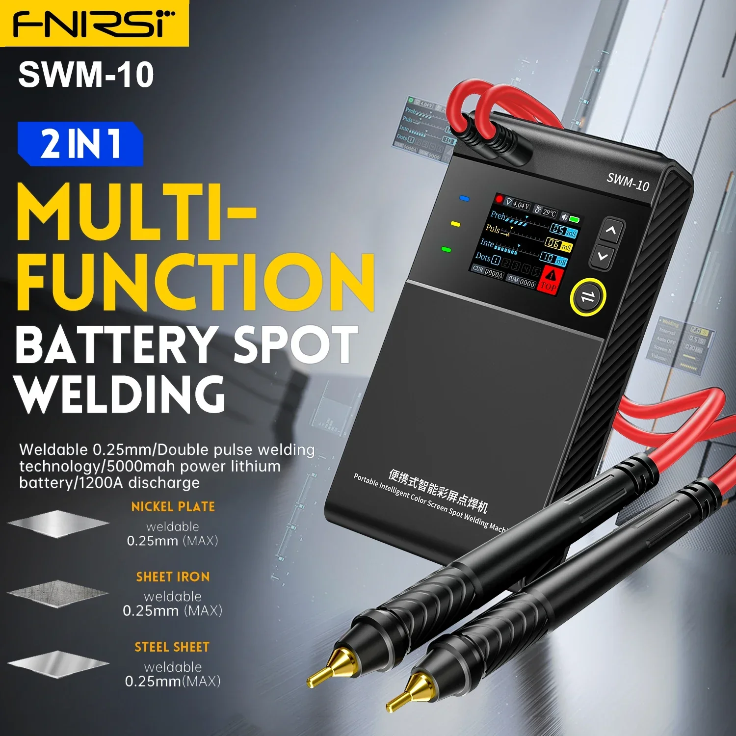 FNIRSI SWM-10 Adjustable Welding Machine - Image 4