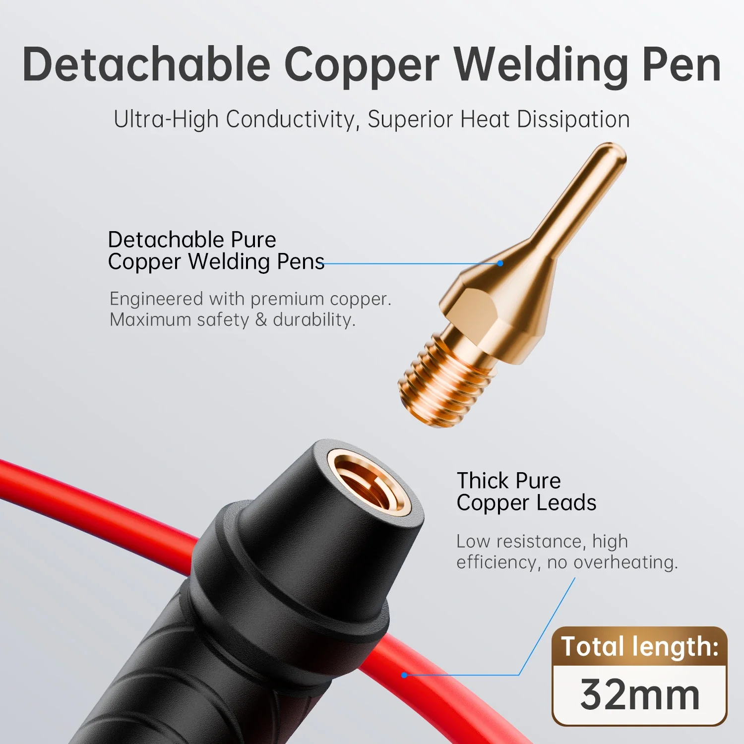 FNIRSI SWM-20 Portable Spot Welder Double Pulse Battery Welding Machine 18650 Battery DIY Pack Welding Tool 0.5mm Nickel Chip - Image 6
