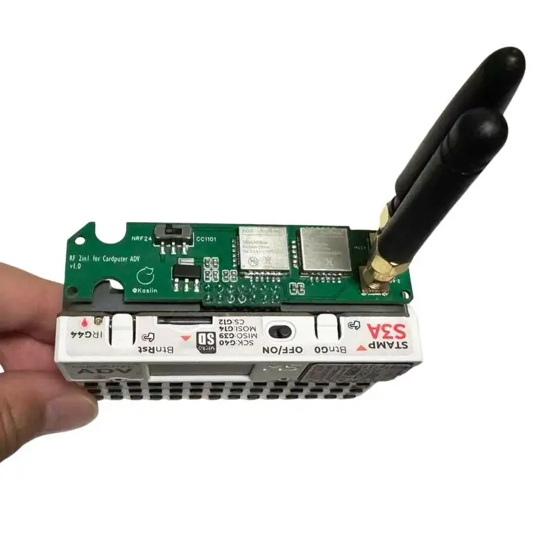 For M5Stack Cardputer ADV Cc1101 Nrf24 RF Module For Bruce Firmware 2-in-1 Sub GHz Signal Transmission And Reception - Image 5
