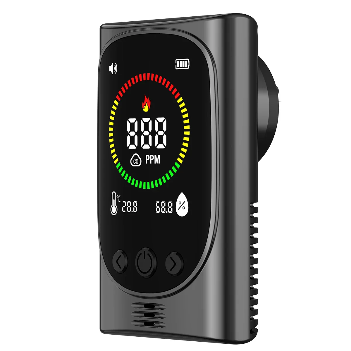 GC600 4-in-1 Plug-in Carbon Monoxide Detector Combustible Gas Alarm Temperature Humidity Sensor High Precision CO Gas Monitor - Image 7