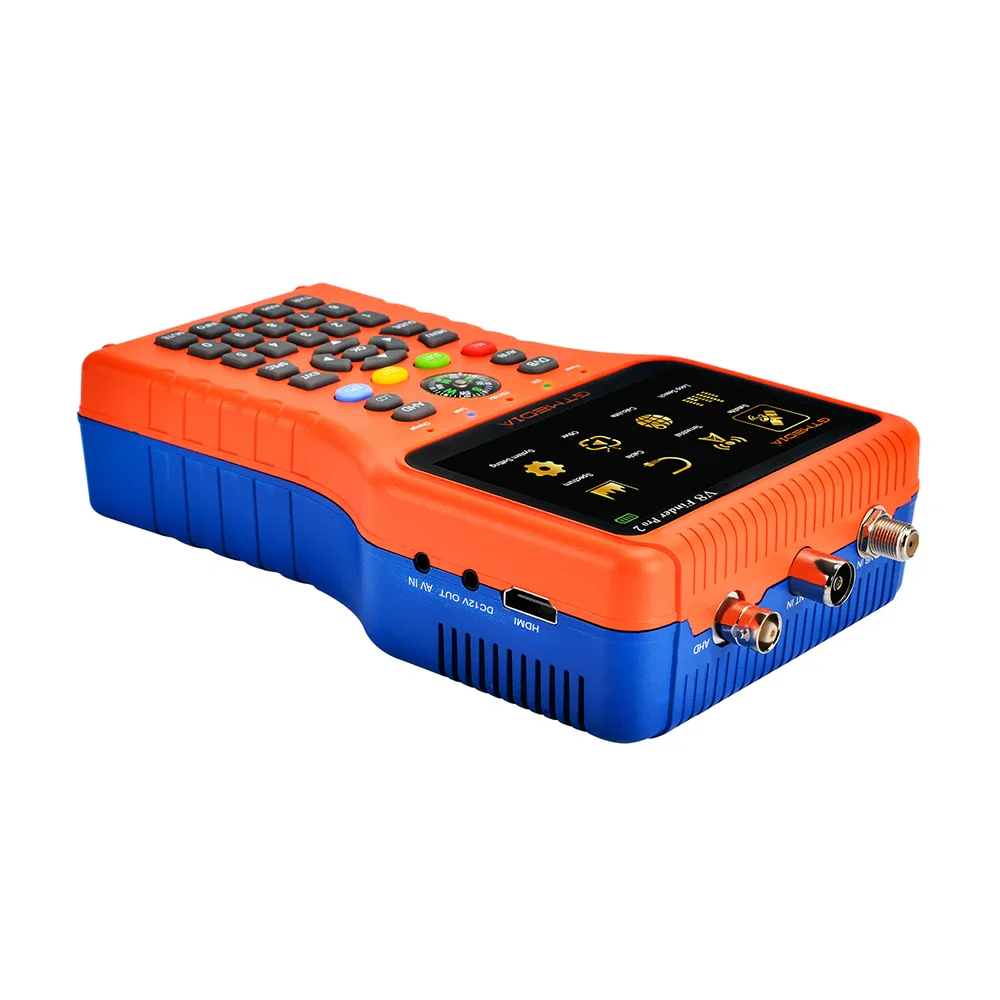 GTmedia V8 Finder Pro2  DVB-S2 DVB-T2 DVB-C AHD H.265 Satellite Meter Satellite Finder Spectrum Analyzer Satellite TV Receiver - Image 4