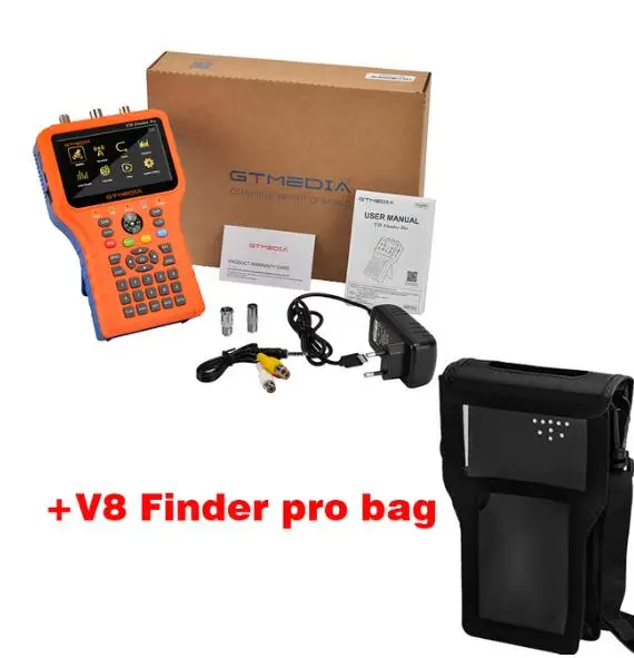 GTmedia V8 Finder Pro2  DVB-S2 DVB-T2 DVB-C AHD H.265 Satellite Meter Satellite Finder Spectrum Analyzer Satellite TV Receiver - Image 7