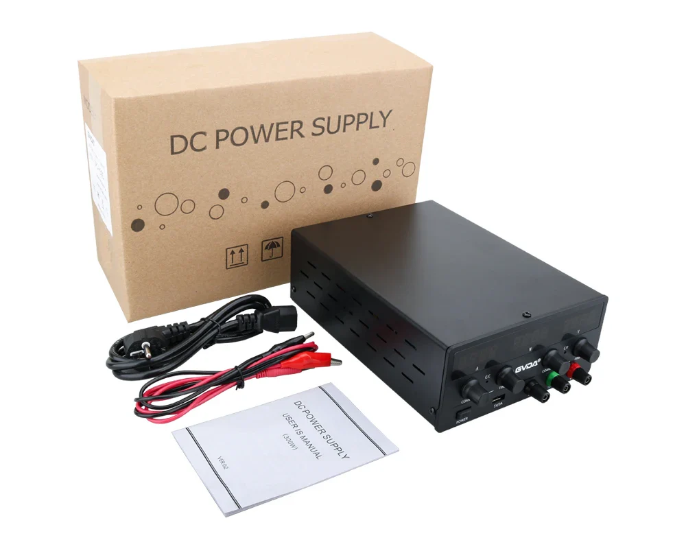 GVDA Adjustable DC Power Supply 30V 10A Lab Power Supply 300W Voltage Regulator Stabilizer 60V 5A Switching Bench Power Source - Image 6