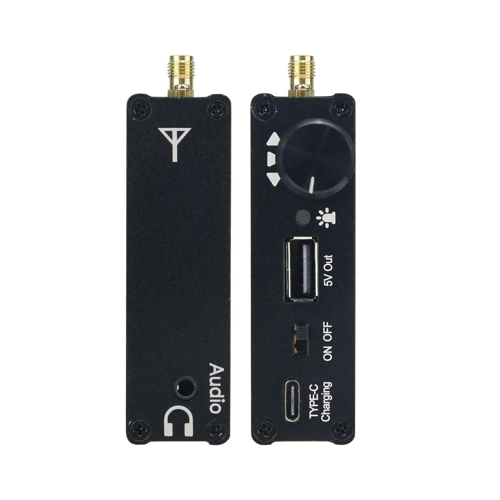 HamGeek DSP-01 SDR Radio Receiver DSP Digital Demodulation CW/AM/SSB/FM/WFM with 4.3" IPS LCD - Image 4
